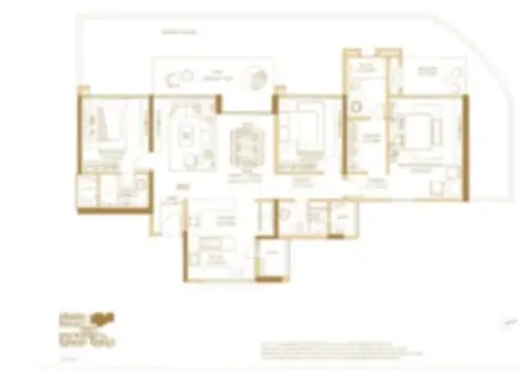 Tata Devanahalli 3 BHK Apartment Floor Plan by Tata Housing located in Devanahalli, Bangalore